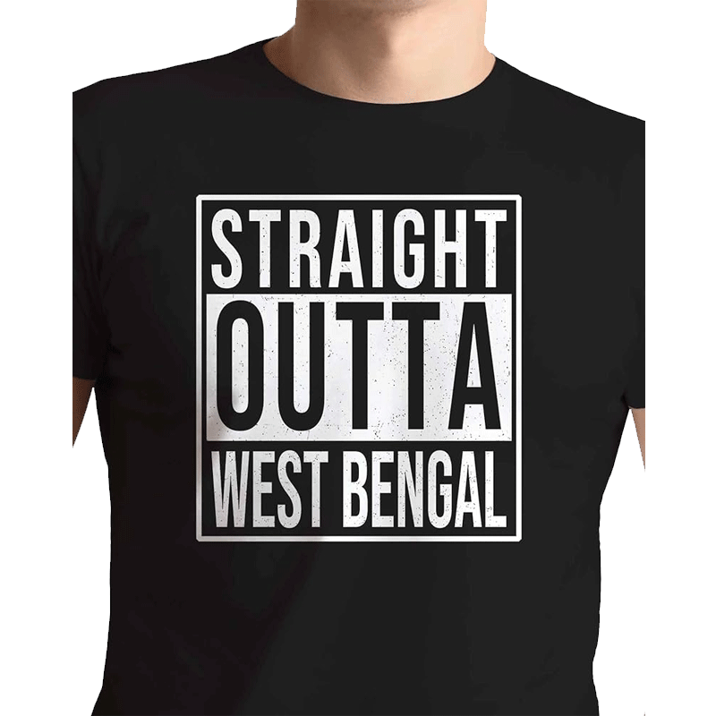 Picture of T Shirt Straight Outta India W