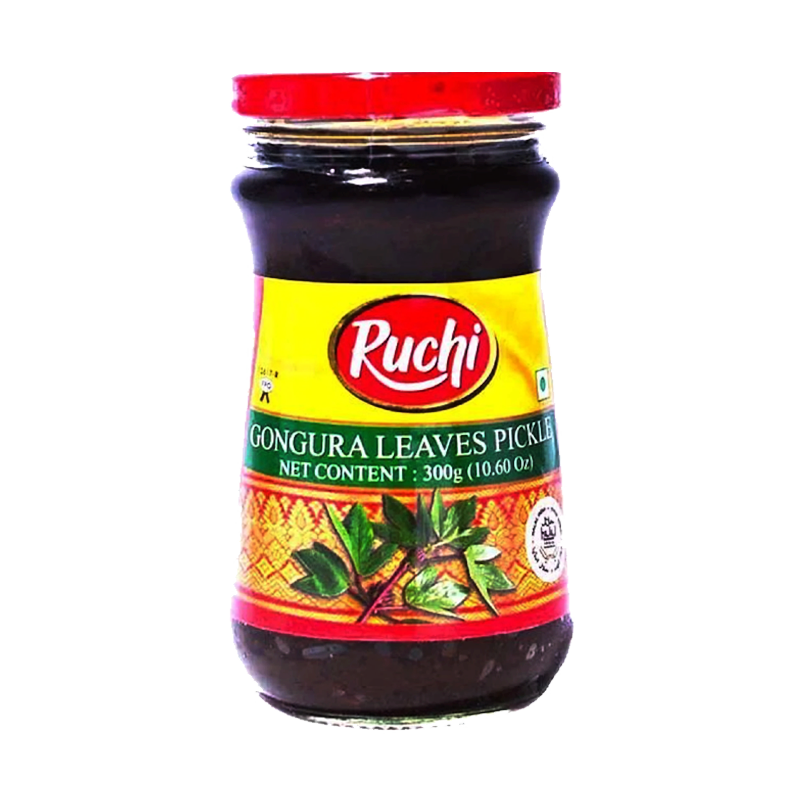 Picture of Ruchi M Gongura Leaves Pickle Without Garlic - 300g