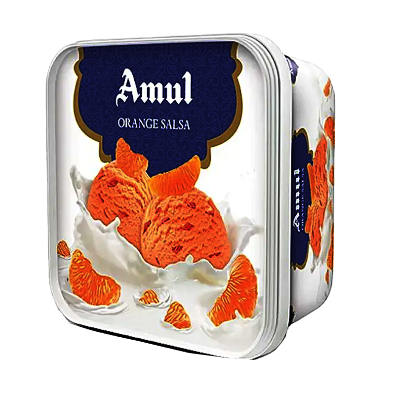 Picture of Amul Orange Salsa Ice Cream FRZ - 1lt