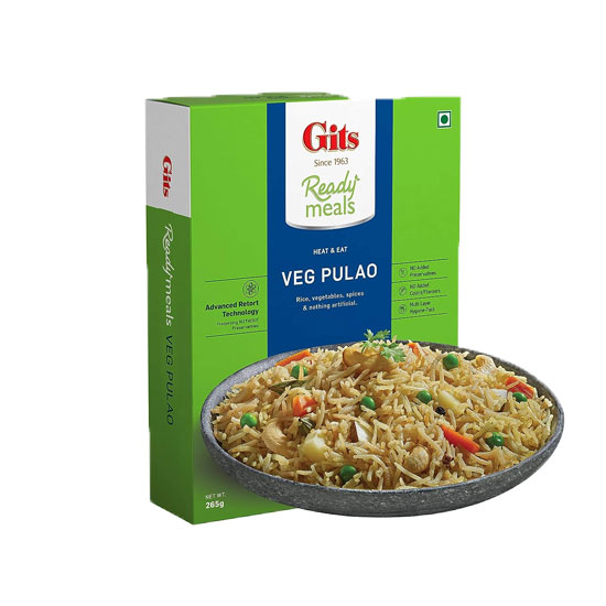 Picture of Gits Veg Pulao RTE - 265g