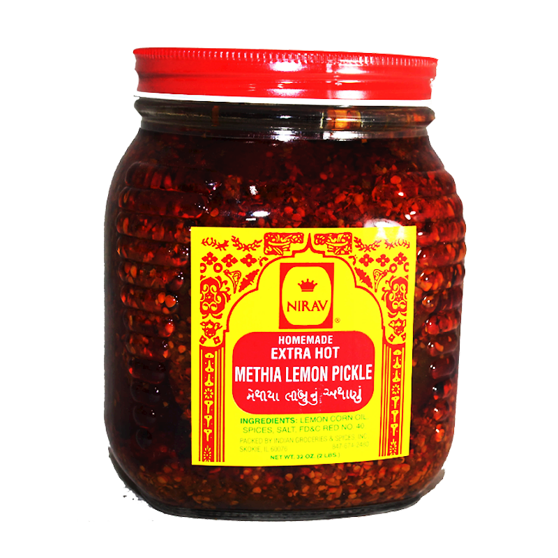 Picture of Nirav Extra Methia Lemon Pickle- 32oz