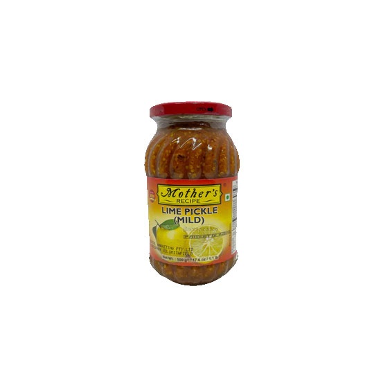 Picture of Mothers R Lime Pickle Mild -500g