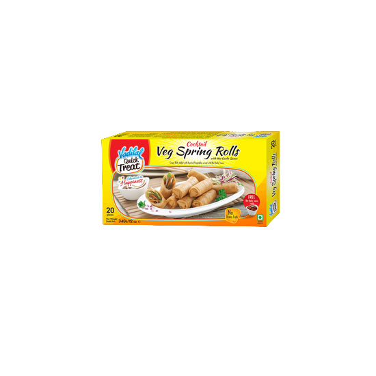 Picture of Vadilal Veggie Spring Rolls FRZ - 340g*20