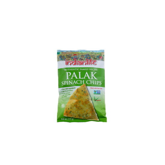 Picture of Indianlife Palak Spinach Chips - 40g