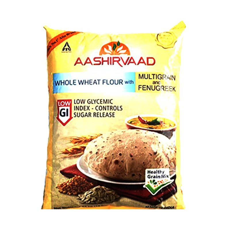 Picture of Aashirvaad WW Multigrain & Fenugreek Atta - 10lb