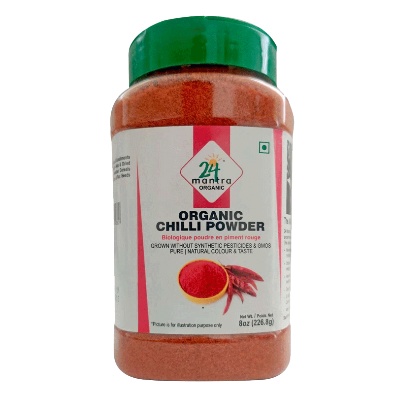 Picture of 24 Mantra Organic Chilli Powder - 8oz