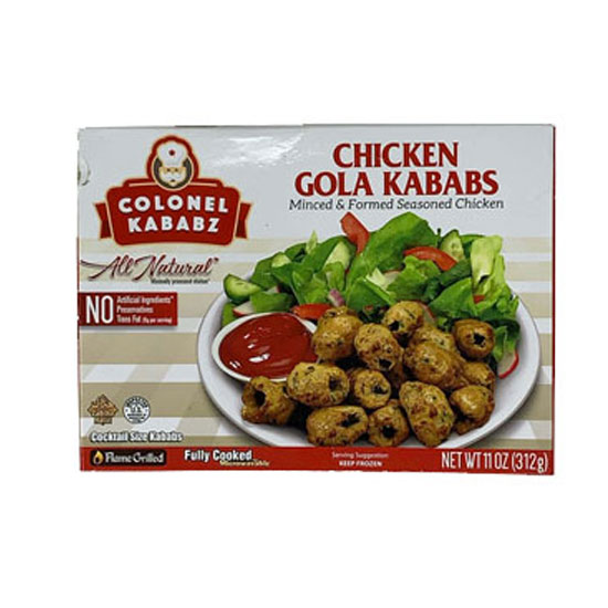 Picture of Colonel Kababz Chicken Gola Kabab FRZ - 312g