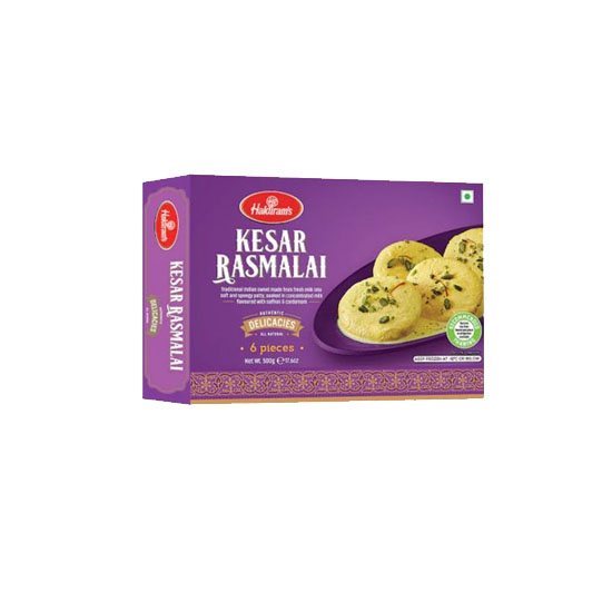 Picture of Haldirams Kesar Rasmalai FRZ-500g*6