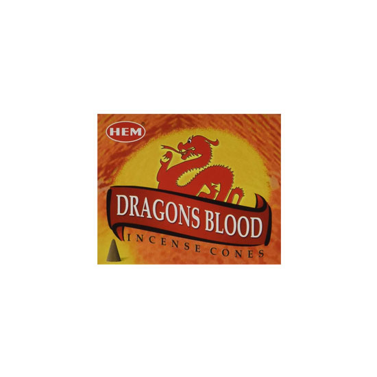 Picture of Hem Dragons Blood Dhoop Cones -10pcs