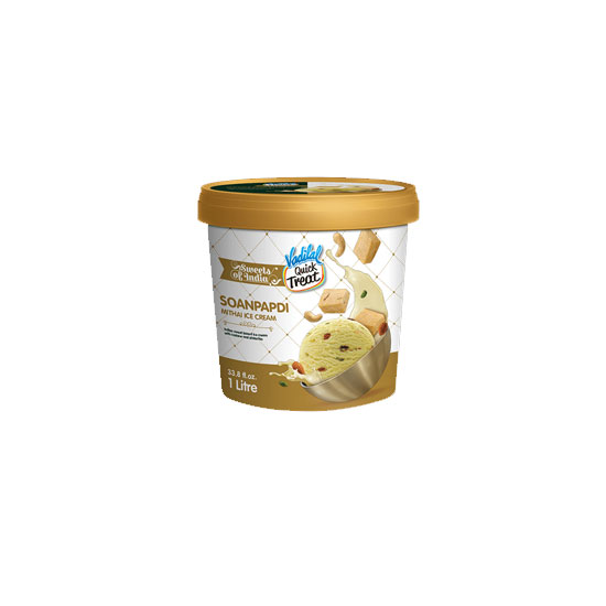 Picture of Vadilal Soan Papdi Ice Cream - 1lt