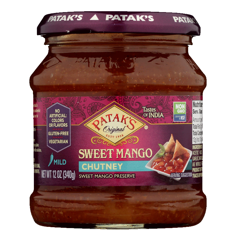 Picture of Pataks Sweet Mango Chutney- 12oz