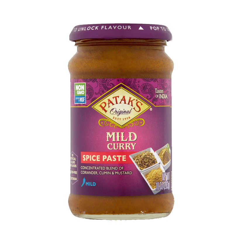 Picture of Pataks Mild Curry Paste - 10oz