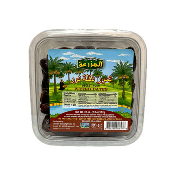 Picture of Al Mazrah Pitted Dates-32oz