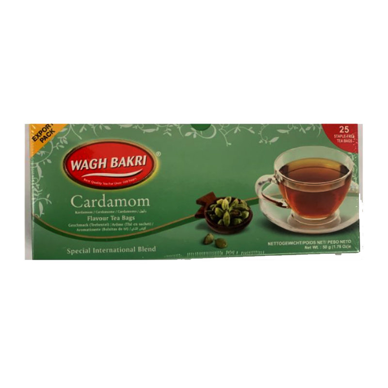 Picture of Wagh Bakri Cardamom Tea Bags - 50g*25