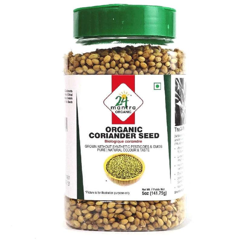 Picture of 24 Mantra Organic Coriander Seeds Jar - 5oz