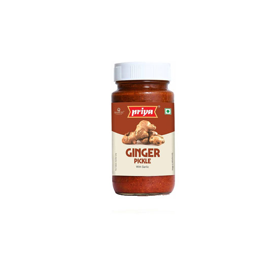 Picture of Priya Ginger With Garlic Pickle - 300g