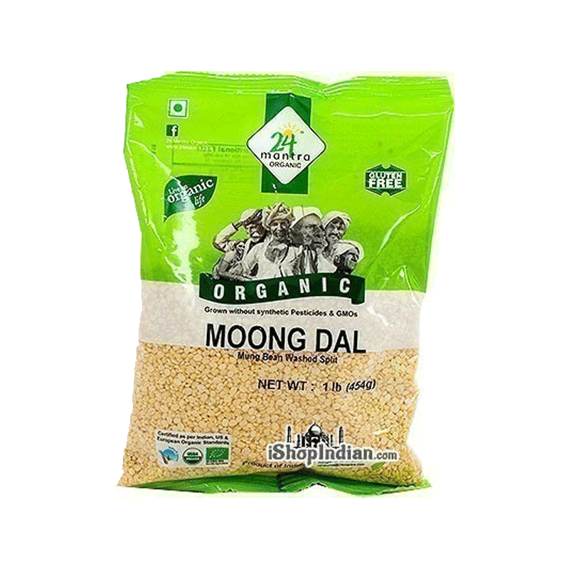 Picture of 24 Mantra Organic Moong Dal - 1Lb