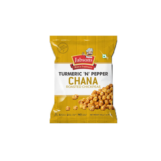 Picture of Jabsons Turmeric n Pepper Chana-140g