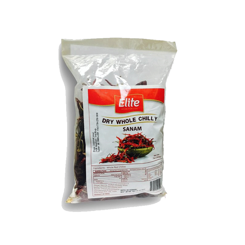 Picture of Elite Dry Whole Chilly - 200g