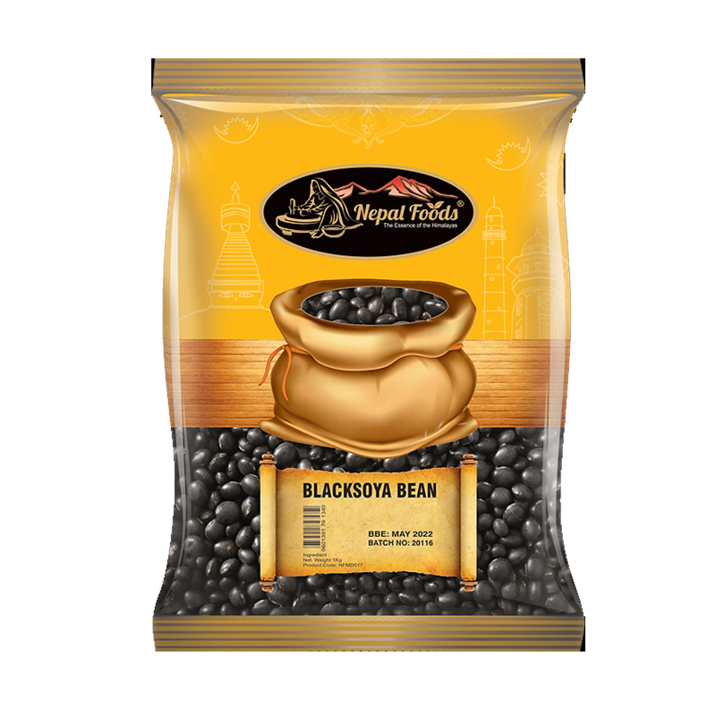 Picture of Nepali Black Soybeans - 2lb