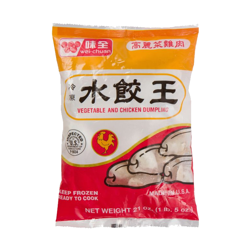 Picture of Wei Chuan Vegetable Mushroom Chicken Dumpling FRZ - 595g