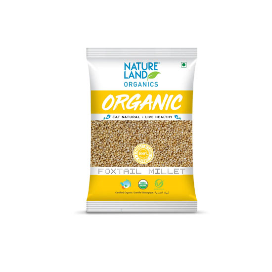 Picture of Nature Land Organic Foxtail Millet Flour-4lB