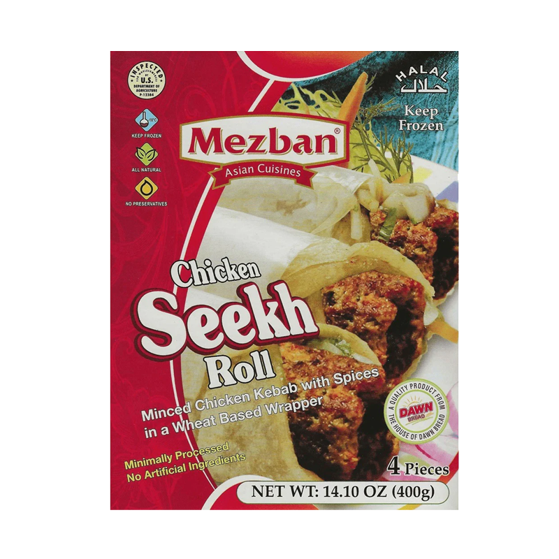 Picture of Mezban Chicken Seekh Roll FRZ - 200g*4