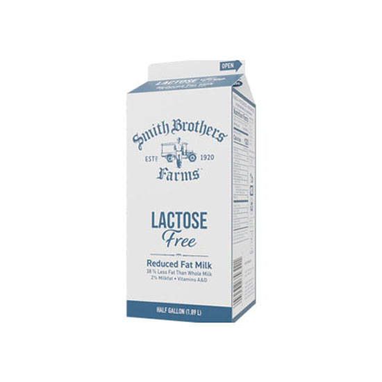 Picture of Smith Brothers Lactose Free Milk-1/2G