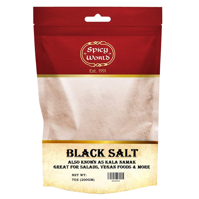 Picture of Spicy World Black Salt - 7oz