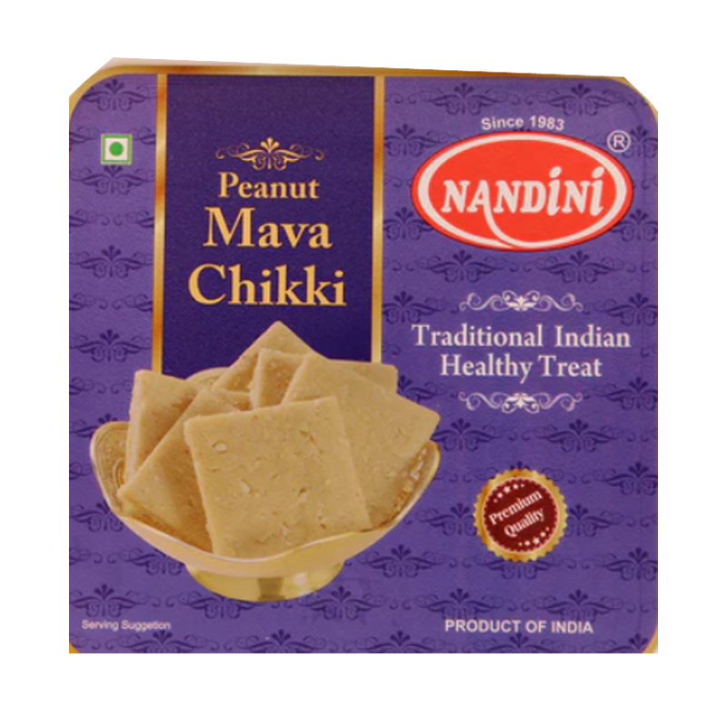 Picture of Nandini Peanut Mava Chikki - 400gm