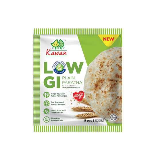 Picture of Kawan Low GI Plain Paratha FRZ - 325g*5