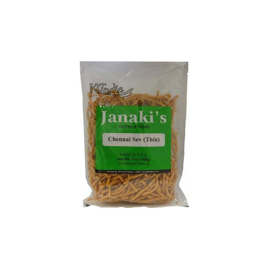 Picture of Janaki Tengual Thin Sev - 7oz