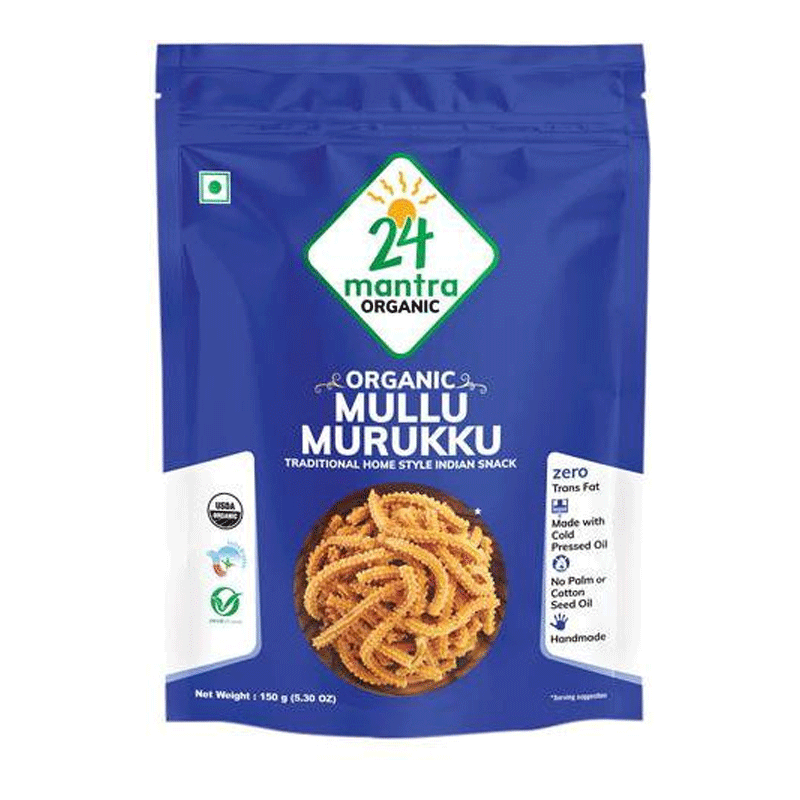 Picture of 24 Mantra Organic Mullu Murukku - 150g