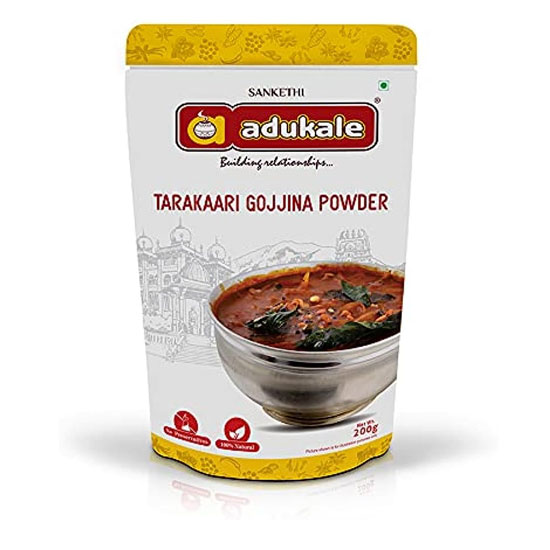 Picture of Adukale Tarakaari Gojjina Powder Mix-200g