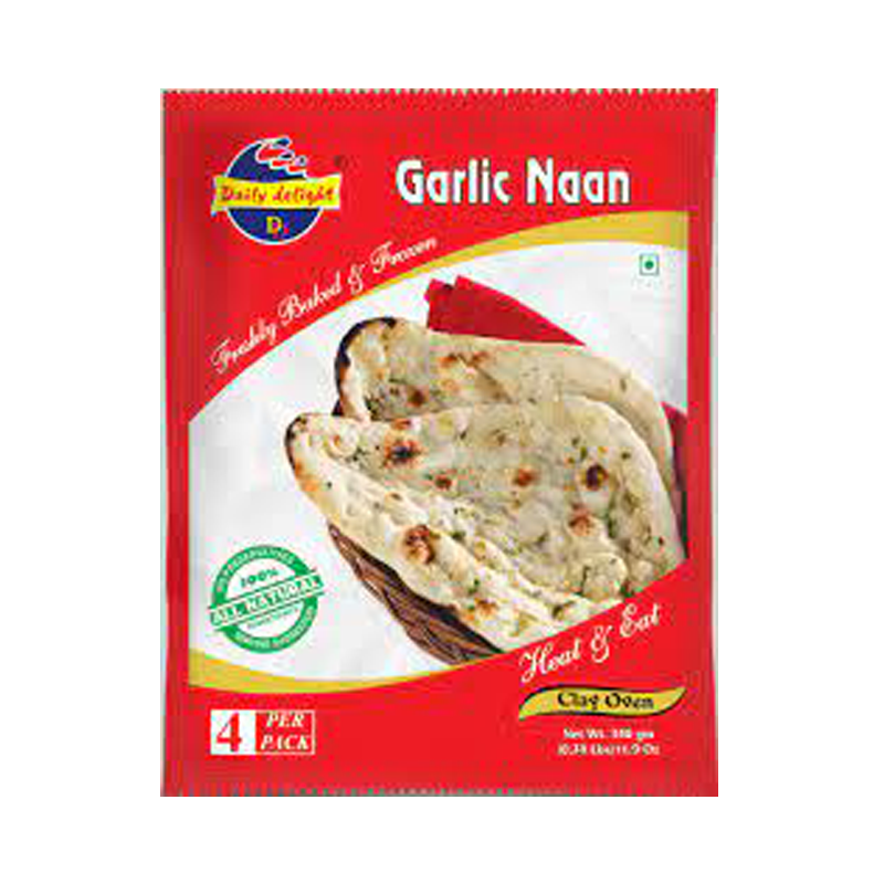 Picture of Daily Delight Garlic Naan FRZ - 340g