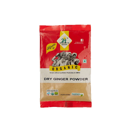 Picture of 24 Mantra Organic Dry Ginger Powder -200g