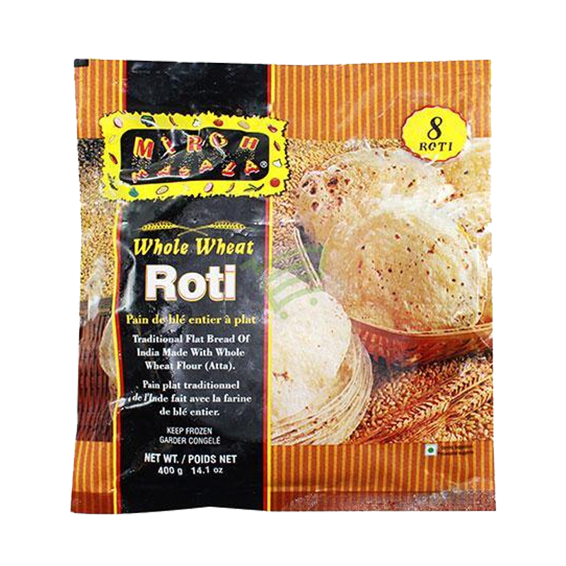 Picture of Mirch Masala Whole Wheat Roti FRZ - 400g*8