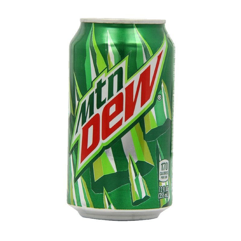 Picture of Mountain Dew Can - 12oz