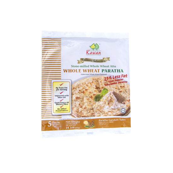 Picture of Kawan Whole Wheat Paratha FRZ - 400g