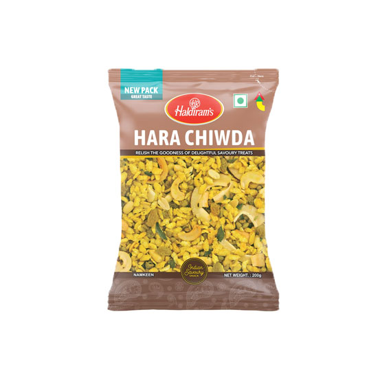 Picture of Haldirams Hara Chiwda-200g