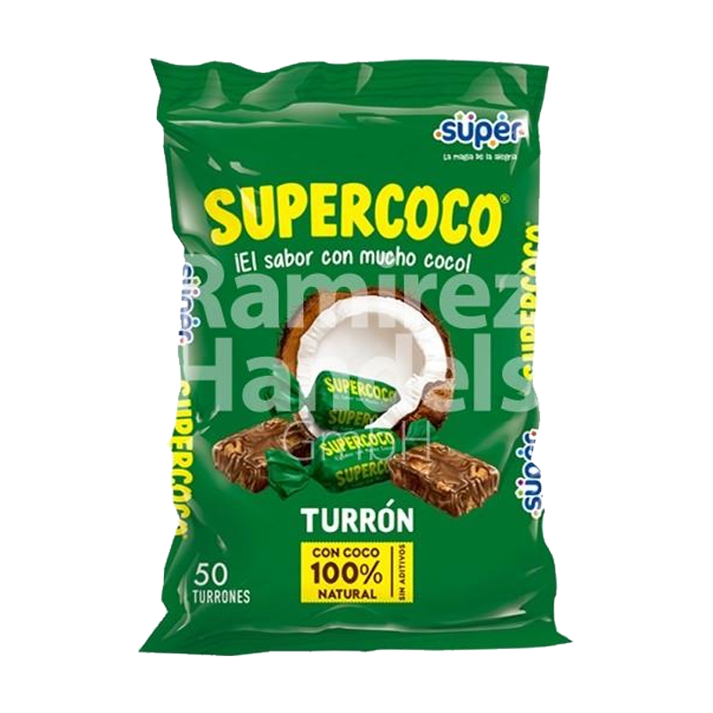 Picture of Super Supercoco Turron 50pcs - 275g