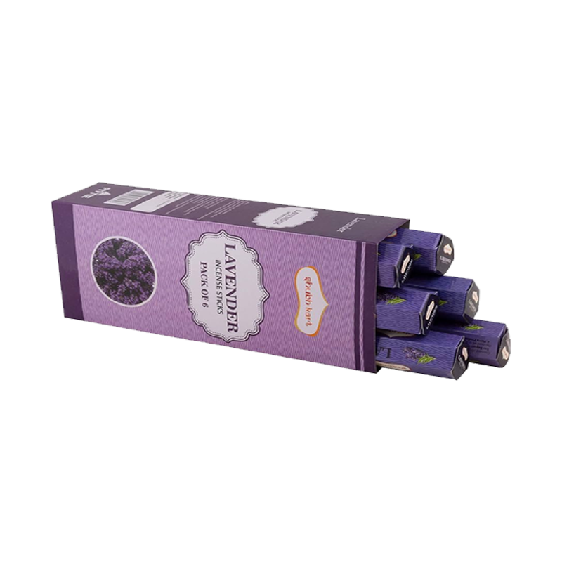 Picture of Shubh Kart Lavender Incense Sticks - 6pck 20sticks