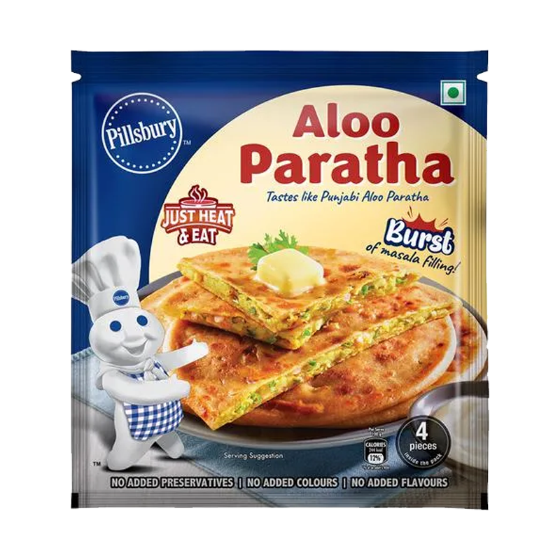 Picture of Pilsbury Achari Aloo Paratha FRZ - 400g*4