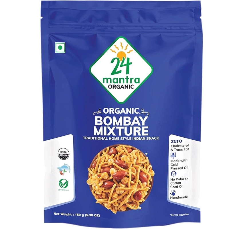 Picture of 24 Mantra Organic Bombay Mixture - 150g