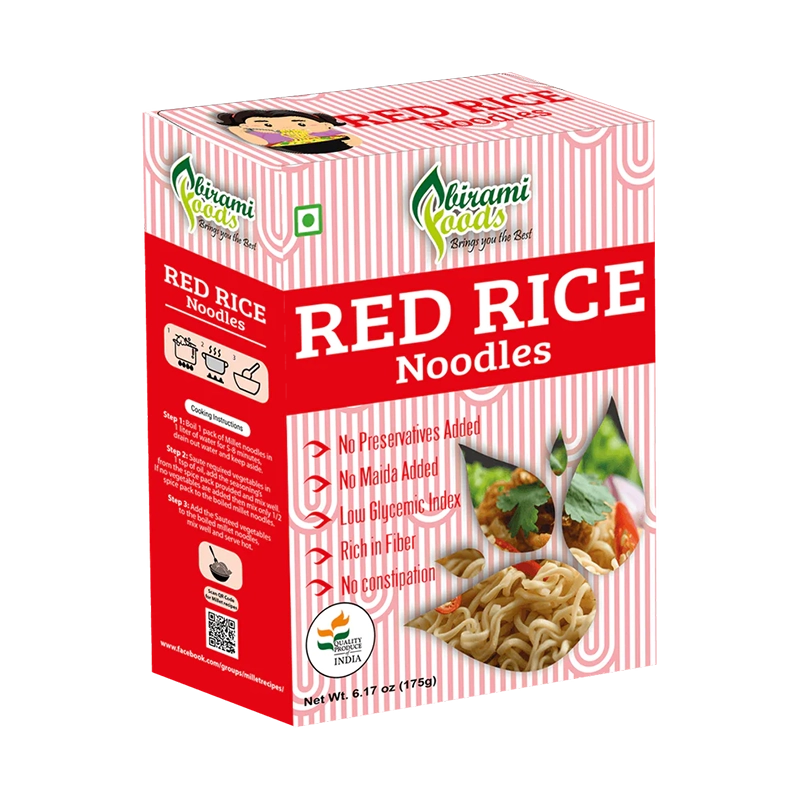 Picture of Abirami Red Rice Noodles -175g