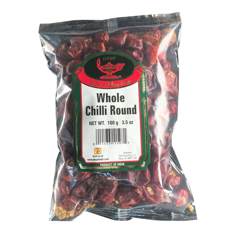 Picture of Deep Red Chilli Whole Round - 3.5oz