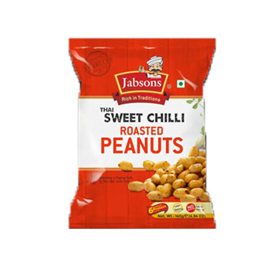 Picture of Jabsons Roasted Peanuts Sweet & Chilli - 140g