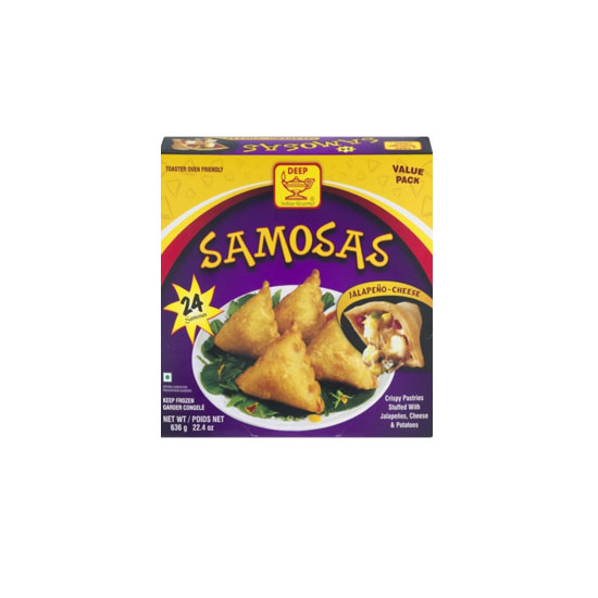 Picture of Deep Jalapeno Cheese Samosa FRZ - 636g*24