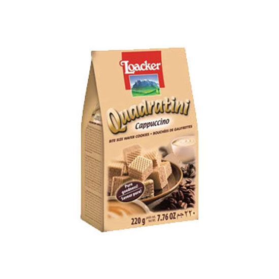 Picture of Loacker Quadratini Wafers Cappuccino-250g