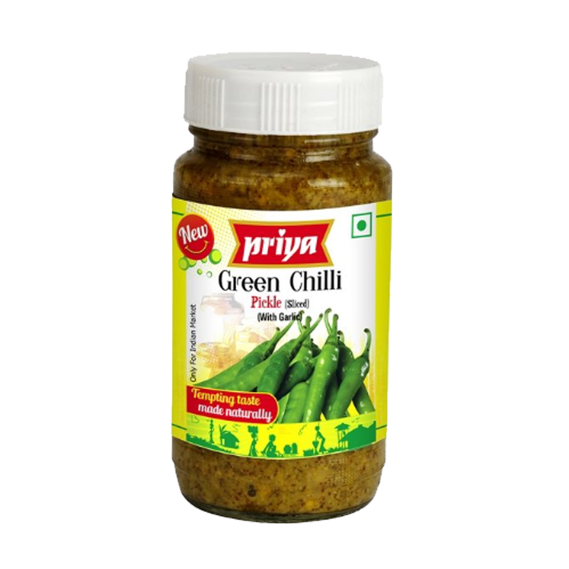 Picture of Priya Green Chilli WG Pickle - 300g